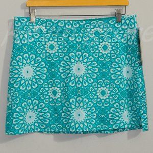 Teal ( Kaleidoscope Teal) Tranquility by Colorado Clothing‎ Ladies' Skorts
